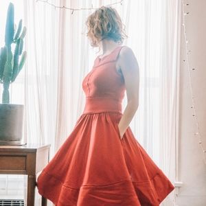 Red Diane Von Furstenberg Dress